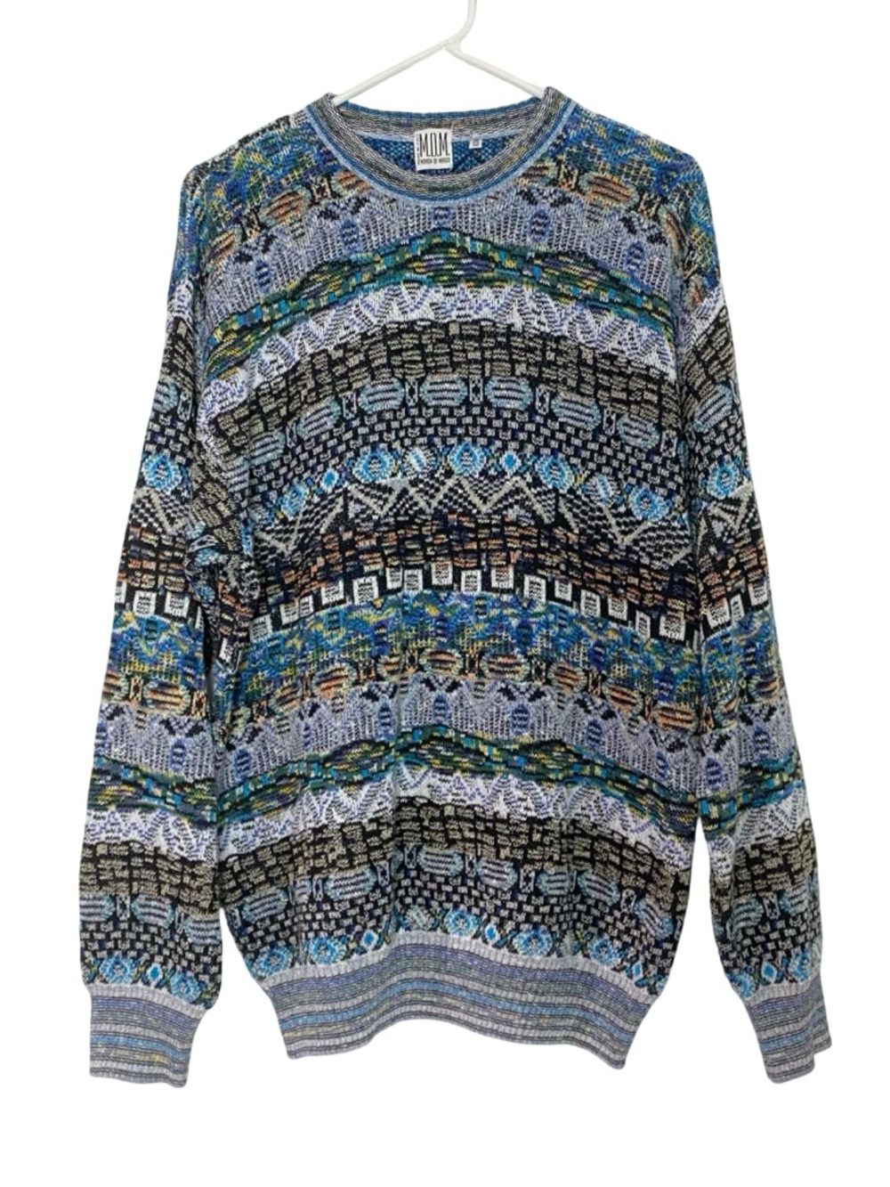MDM Vintage 90s Sweater Mens Size Medium Unisex Mondo Di Marco Made In Italy